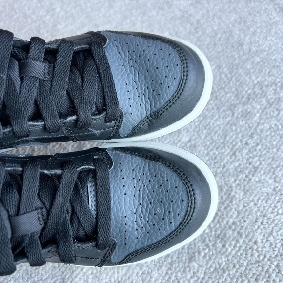 Jordan 1 MID BP Black/Dark Grey Summit White Shoes 12.5C - Picture 8 of 11